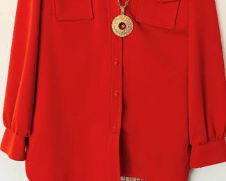 70s Orange pantsuit main