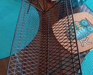 MCM Magazine rack wrought