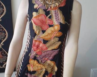 Hawaiian Anthurium Shift Dress Main