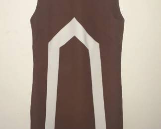 Mod chocolate vanilla dress