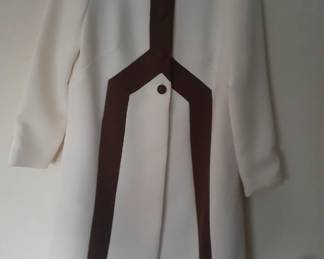 Mod chocolate vanilla coat