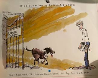 Framed Celebration of Lewis Grizzard