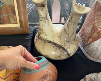 Native Horse Hair Pottery