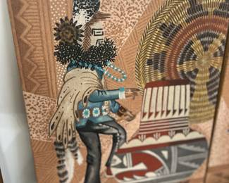 James M. Cambridge, Navajo Sand Paintings