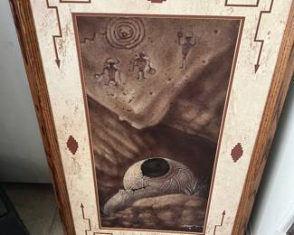 Bilson Kee Acrylic on Sand Ancient Mountain