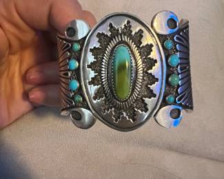 Eugene Charley signed cuff