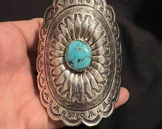 J Blackgoat sterling Cuff Bracelet 