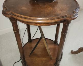 British colonial side table