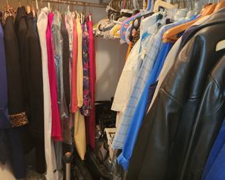 Men's and women's clothing