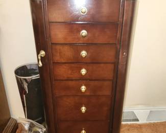 Jewelry armoire