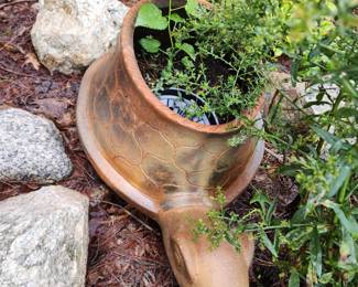 Big heavy turtle pot
