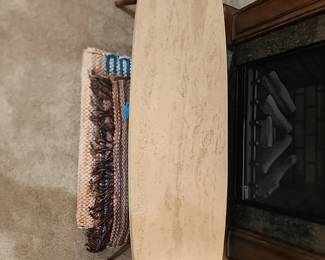 Mid Century marble top table