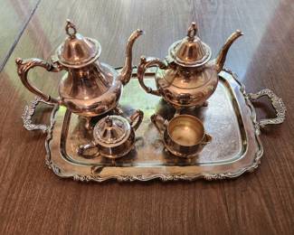 Oneida Silverplate Tea Service
