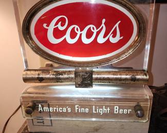 America's fine lite Beer light up sign