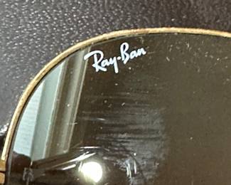A pair of Vintage Ray Ban Avatar Glasses in the original carrying case!
