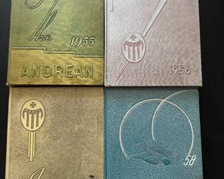 1955 - 1958 St. Andrews Catholic High School Saginaw, MI. year books!