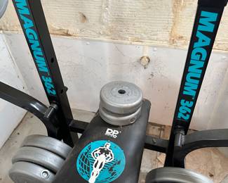 An excellent DP For Life Weight Bench! Complete ! Magnum 362 series!