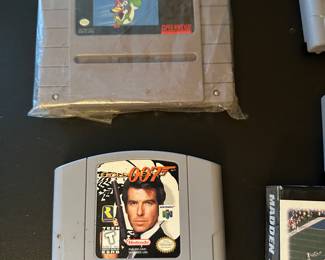 Vintage Nintendo 64 game cartridges! Please note the controller you see its from Super Nintendo. The games are terrific and several are rare!