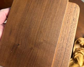 A Fantastic set of MCM Wooden Book Ends! IN MINT PERFECT CONDITION! Must SEE!