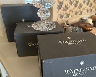 Have multiple pieces of Waterford Crystal! Most in their original boxes!
