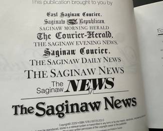 More Saginaw MI history collectors books - most are now out of print!