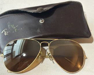 A pair of Vintage Ray Ban Avatar Glasses in the original carrying case!