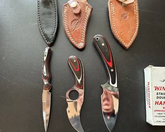 This sale has a wonderful collection of knives of all shapes and sizes. Vintage to contemporary! Many signed!