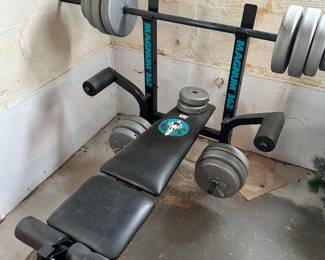 An excellent DP For Life Weight Bench! Complete ! Magnum 362 series!