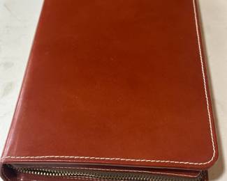 An absolutely FANTASTIC MINT Mid Century Leather Gentleman's Travel Kit! IN PERFECT CONDITION! UNUSED! COMPLETE!