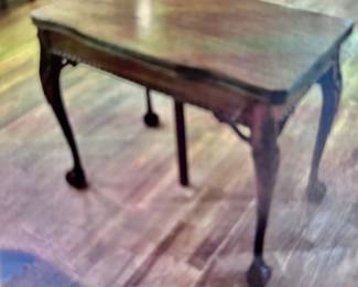 The original Space Saver Table
This Accent Table converts into a full size Dining Room Table