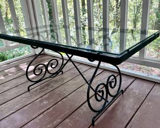 Wrought Iri Table