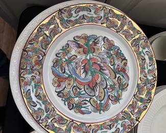 Thousand Butterflies Plate -signed