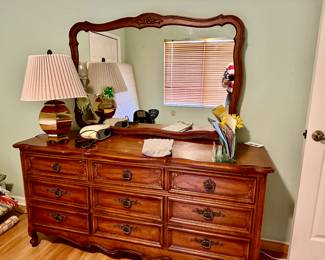 Thomasville Dresser and Mirror