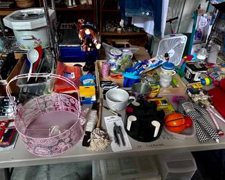 A Table Full of Things You Can’t Live Without