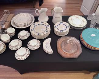 China and Depression Glass