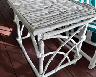 Unique Ratan Accent Table