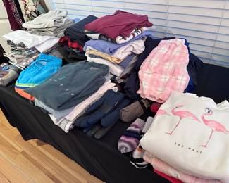 Assortment of clothes