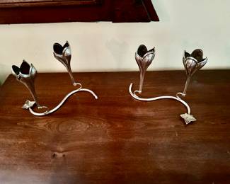 Art Nouveau Flower Holders