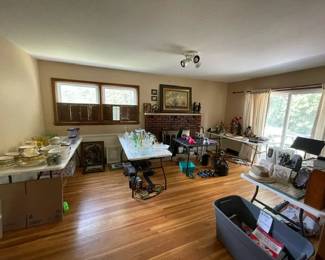 Antiques, glasses, dishes, bakeware and decor 