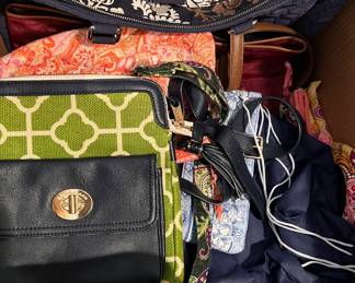 Many more purses!