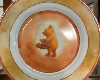 Disney "Pooh's Garden" plate