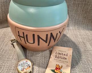 Disney Collector's Club Limited Edition Winnie the Pooh watches