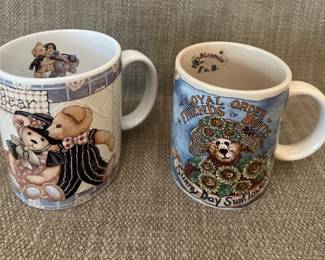 Lang & Wise and Boyd's Bear mugs