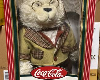 Coca-Cola Soda Fountain Teddy Bear (new)