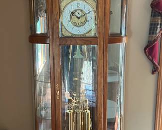 Ridgeway grandfather clock curio