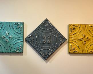 Metal wall decor