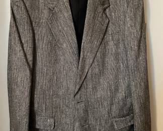 Some men's clothing including Versini dress jacket