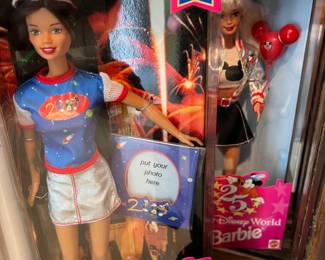 Collectible Barbies in original packaging