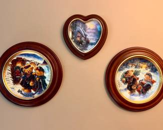 Bradford Exchange Stewart Sherwood framed plates