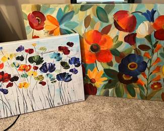 Canvas wall decor
